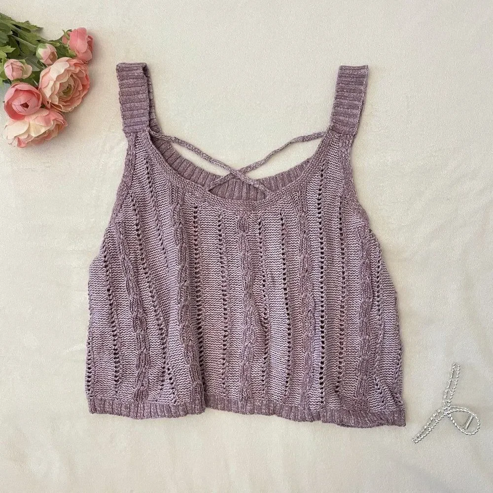 Hollister Knit Cropped Top
